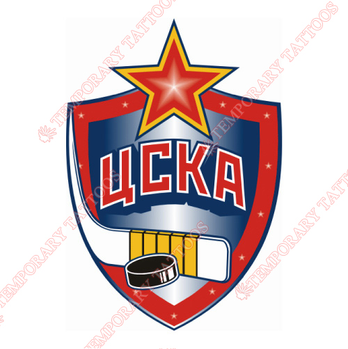 CSKA Moscow Customize Temporary Tattoos Stickers NO.7209